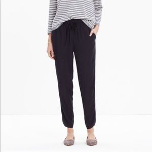 Black Madewell pants.